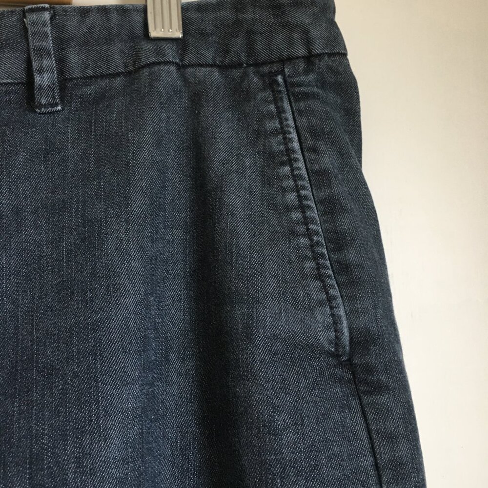 GAP Stretch Denim Regular Trouser Pants Blue Size 16 - Picture 6 of 16